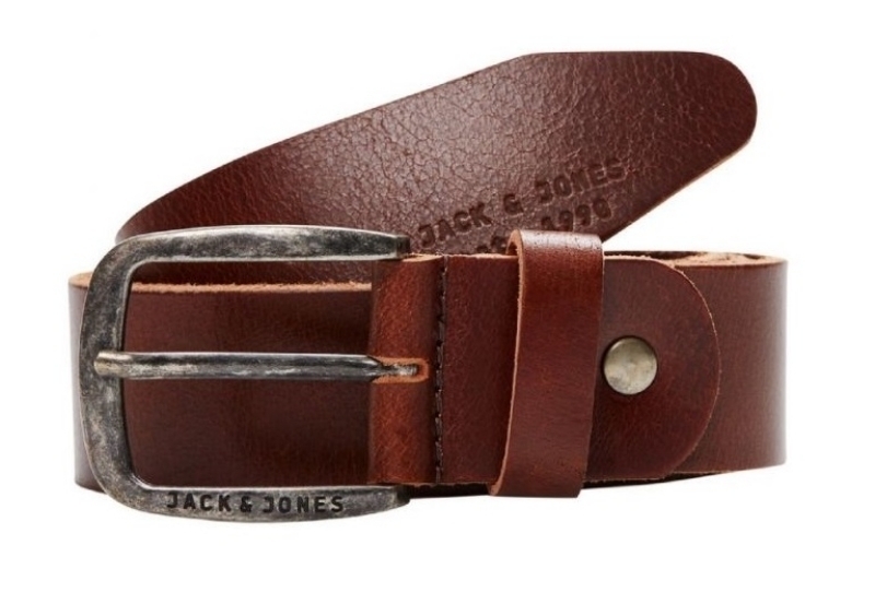 Jack & Jones bälte brun